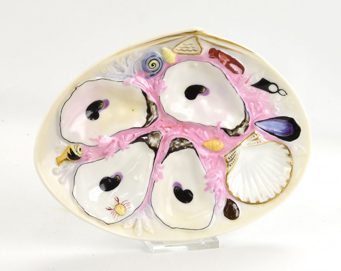 Union Porcelain Works (UPW) shell shape oyster plate, 8 (1 of 1)