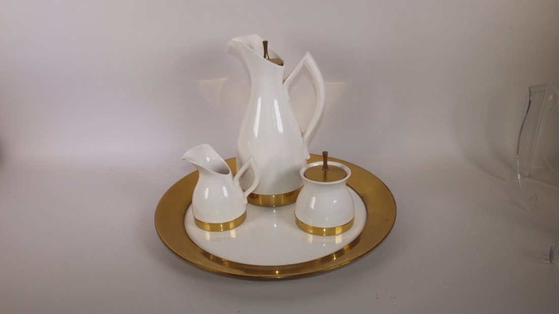 HLC Kenilworth coffee service with coffee pot, cream, (1 of 1)
