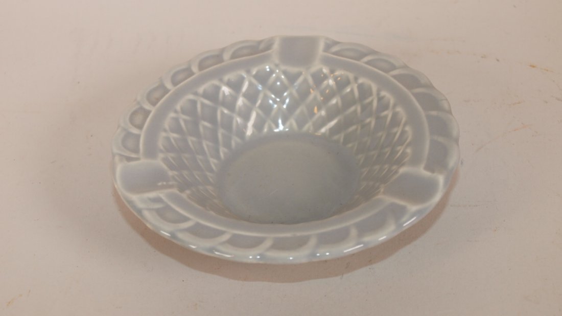 Fiesta Harlequin basket weave ashtray, gray (1 of 1)