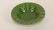 Fiesta Harlequin basket weave ashtray, dark green