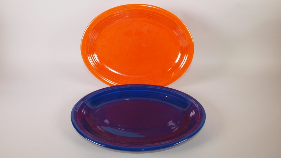 Fiesta platter group:  red & cobalt (1 of 1)