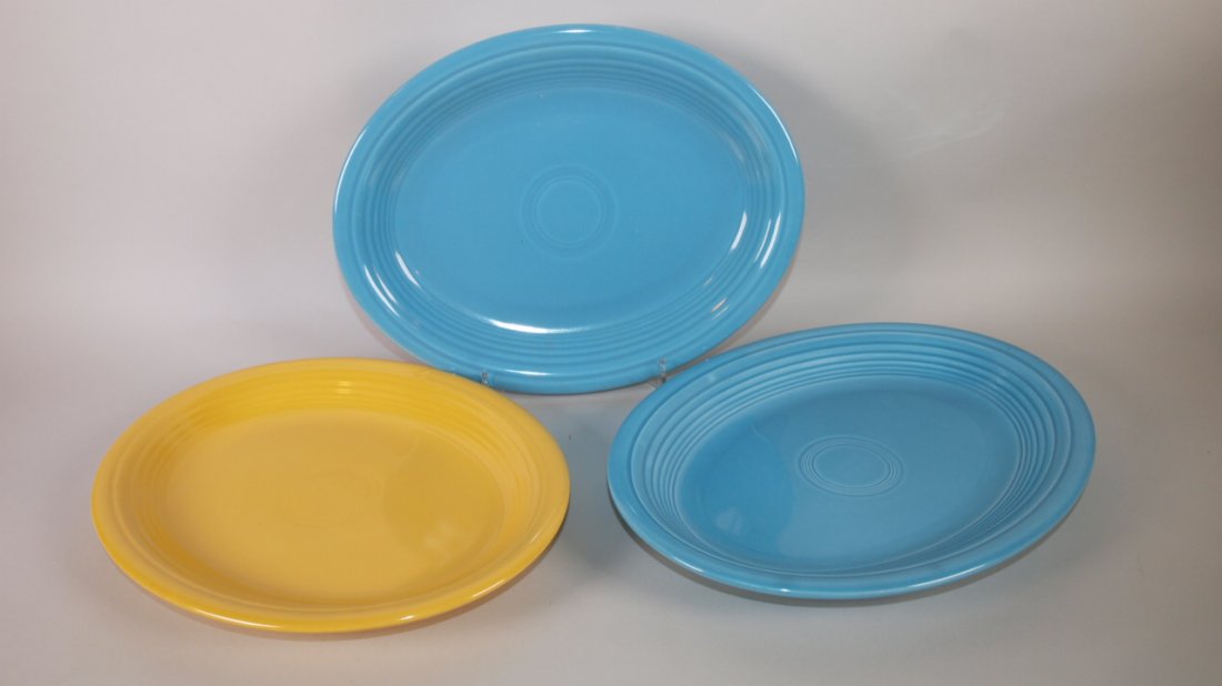 Fiesta platter group:  2- turquoise & 1- yellow (1 of 1)