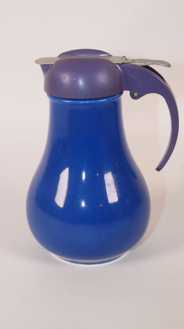 Fiesta syrup pitcher, cobalt (1 of 1)