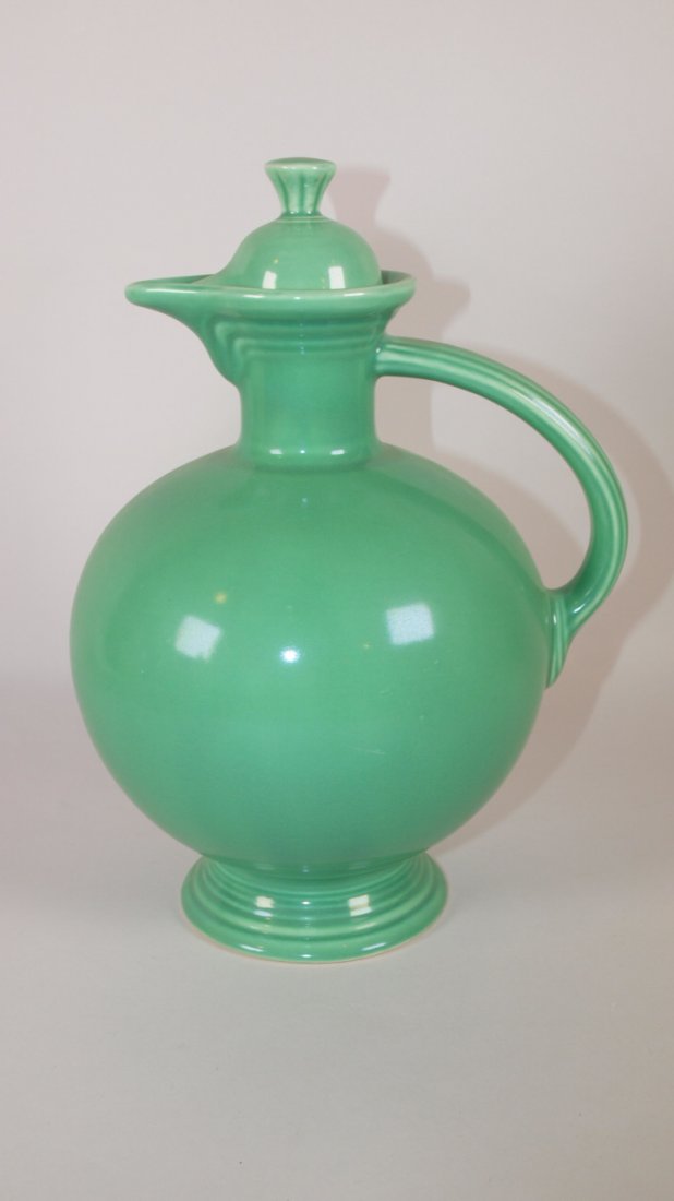 Fiesta water carafe, green (1 of 1)