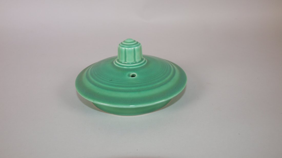 Fiesta medium teapot lid, green (1 of 1)