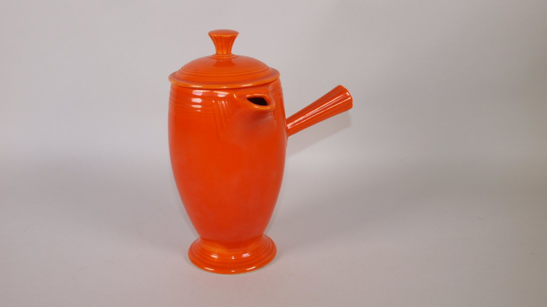 Fiesta demitasse coffee pot, red (1 of 1)
