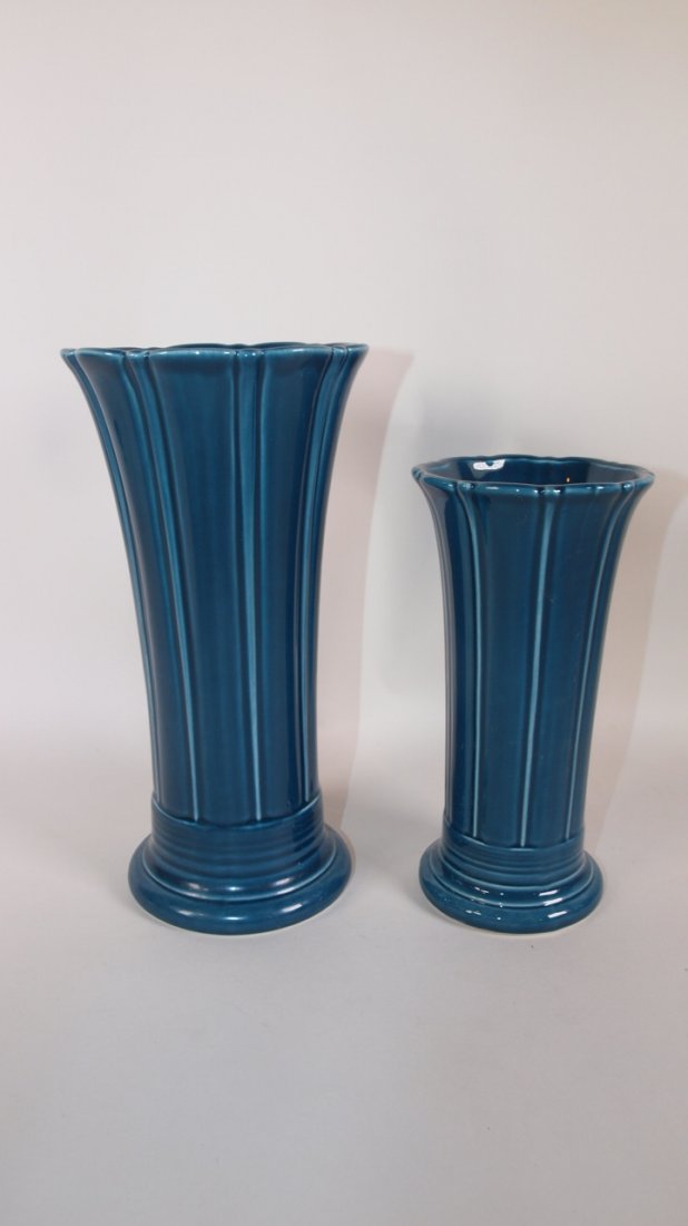 FIesta Post 86 juniper 8" and medium vases, NIB (1 of 1)