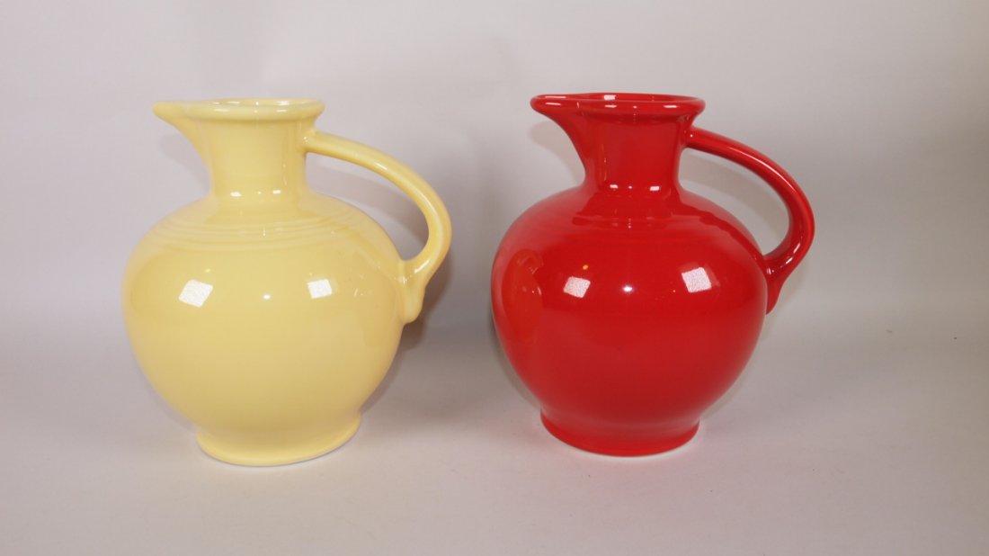 Fiesta Post 86 carafe lot:  yellow & scarlett (1 of 1)