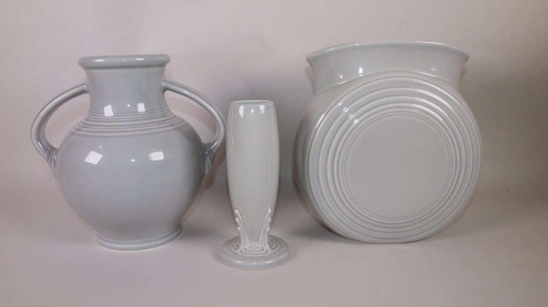 Fiesta Post 86 gray vase group:  millenium I, II, and (1 of 1)