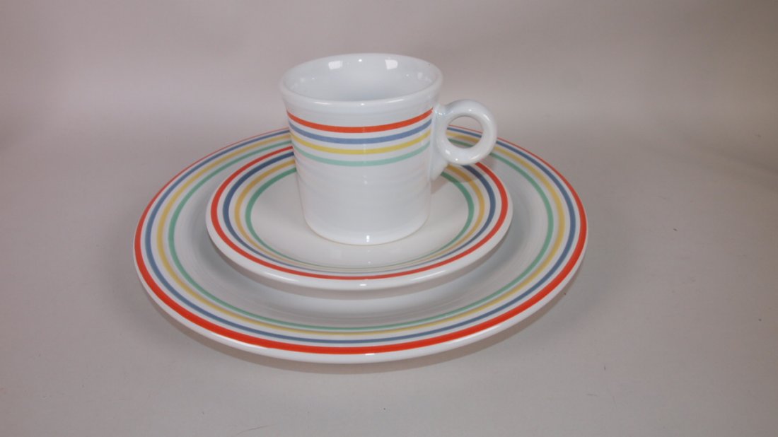 Fiesta Post 86 Quatra stripe 3 piece set:  10" and 7" (1 of 1)