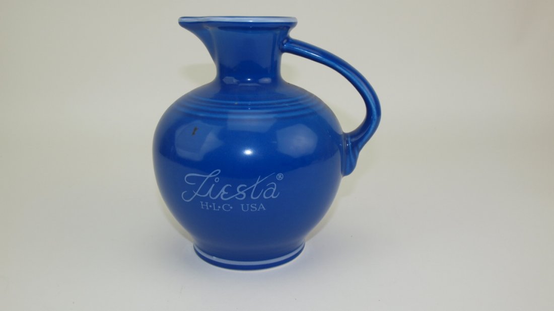 Fiesta post 86 RARE sapphire water carafe, #4 of 24 (1 of 5)