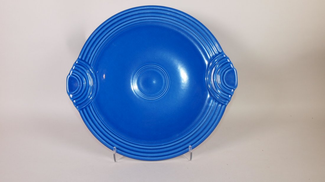 Fiesta Post 86 sapphire cake plate (1 of 1)
