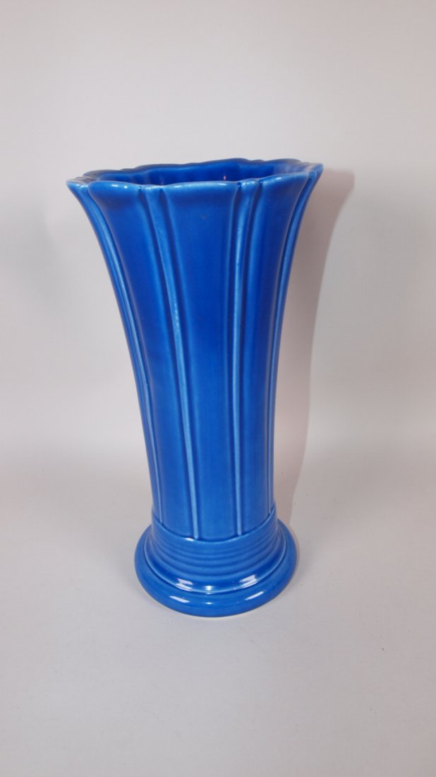 Fiesta Post 86 sapphire medium vase (1 of 1)