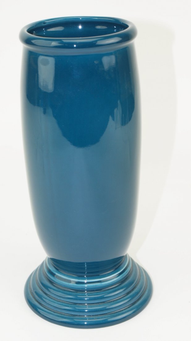 Fiesta Post 86 RARE juniper Millenium III vase made (1 of 2)