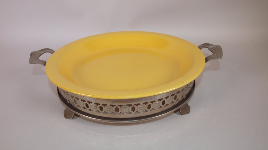 Fiesta Kitchen Kraft yellow 9 1/2" pie plate with (1 of 1)