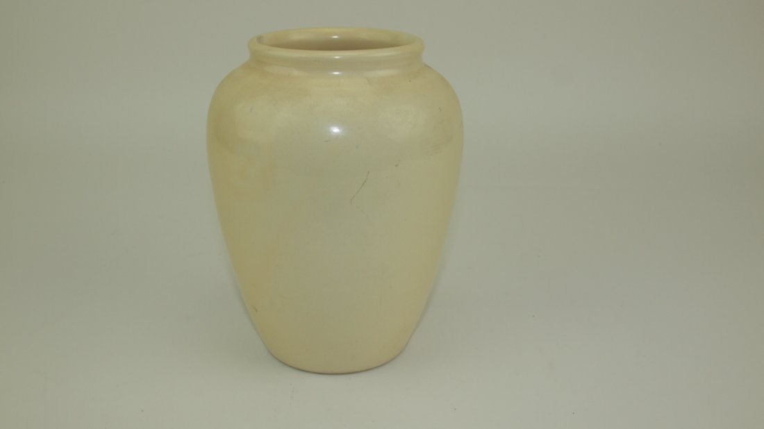 Fiesta ivory World's Fair vase 7" (1 of 1)