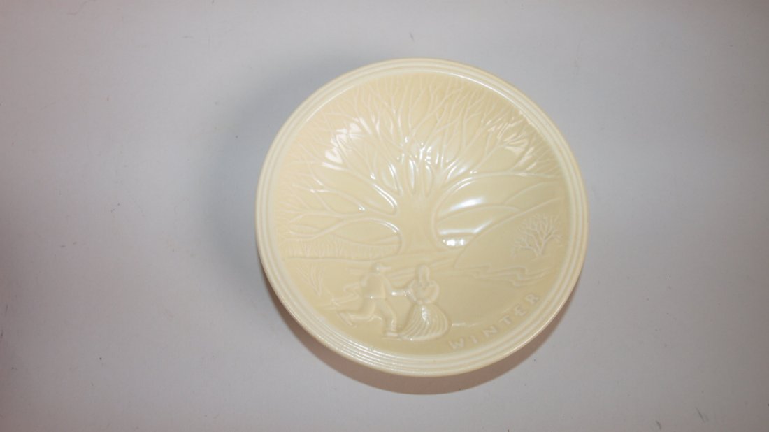 Fiesta 1940 World's Fair Four Seasons plate, ivory (1 of 1)