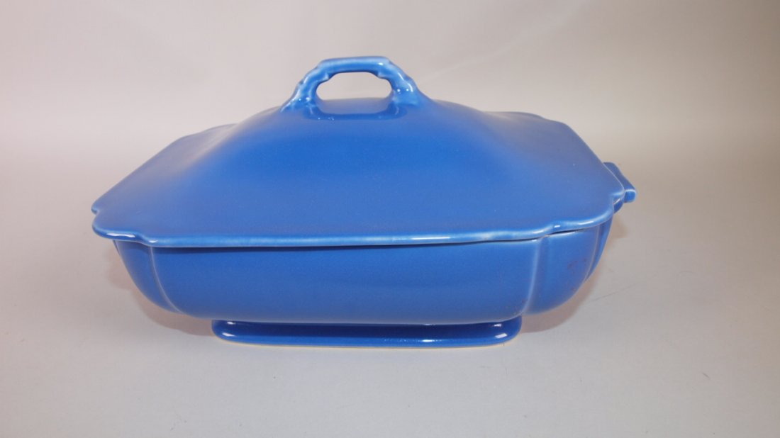 Fiesta Riviera mauve blue casserole: Fiesta Riviera mauve blue casserole