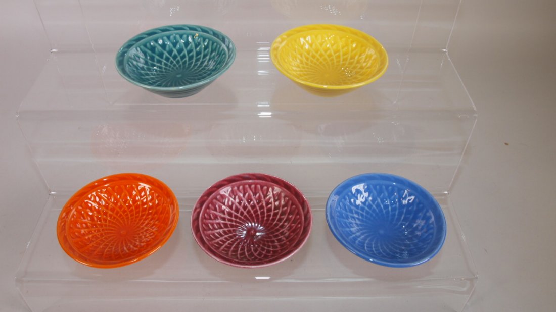 Fiesta Harlequin nut cup group:  spruce green, yellow, (1 of 1)