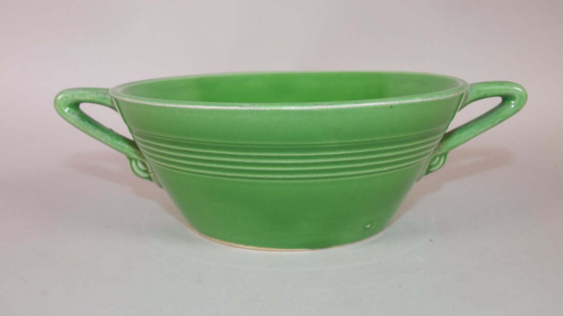 Fiesta Harlequin medium green cream soup bowl Very RARE (1 of 1)