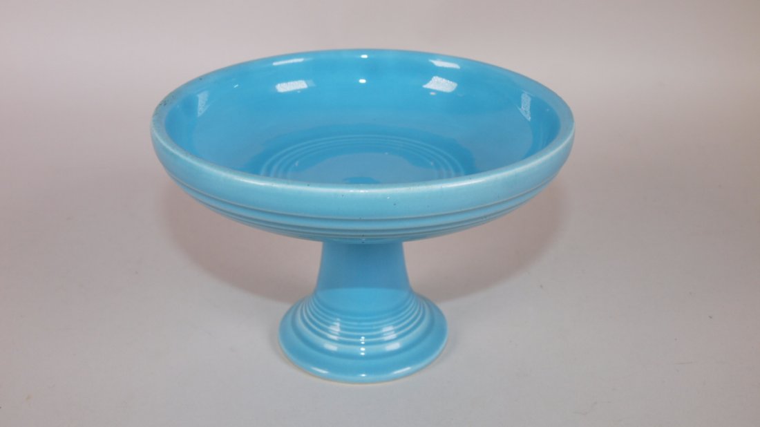 Fiesta sweets compote, turquoise, marked HLC (1 of 1)