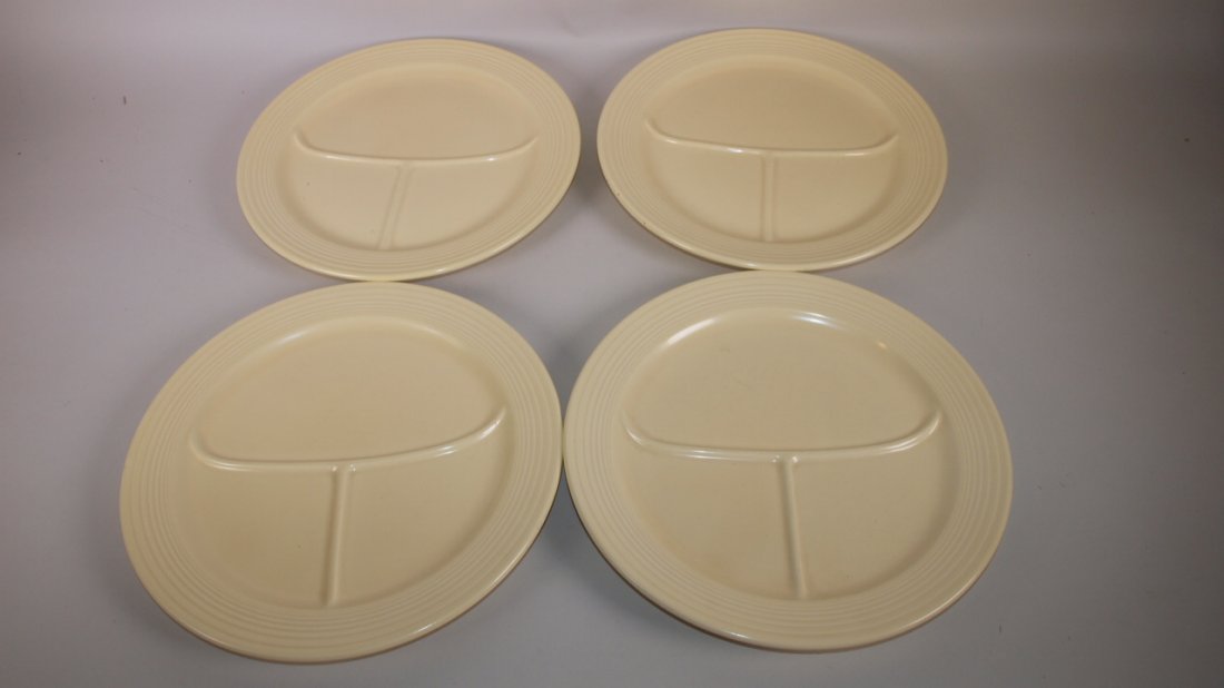 Fiesta 12" compartment plate group:  4 ivory (1 of 1)