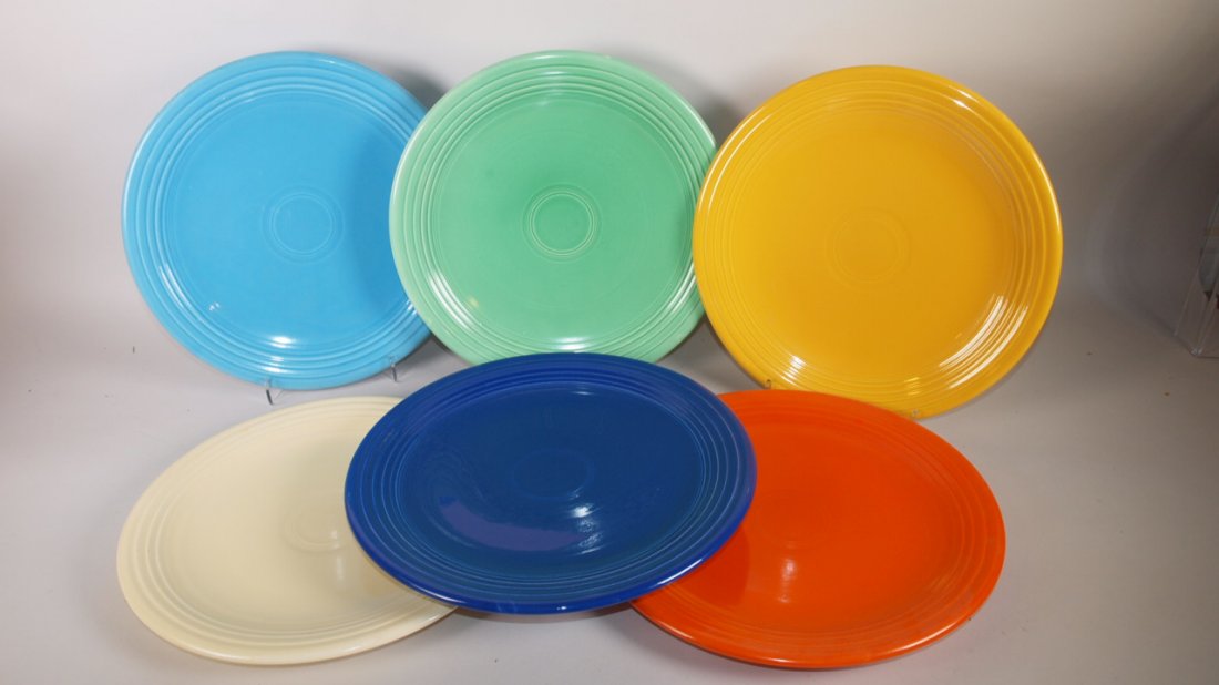 Fiesta 13" chop plate group:  all 6 original colors (1 of 1)
