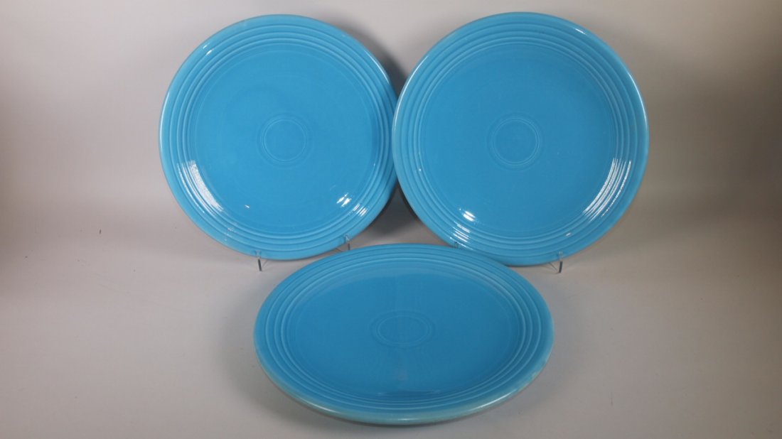 Fiesta 13" chop plate group:  3 turquoise (1 of 1)