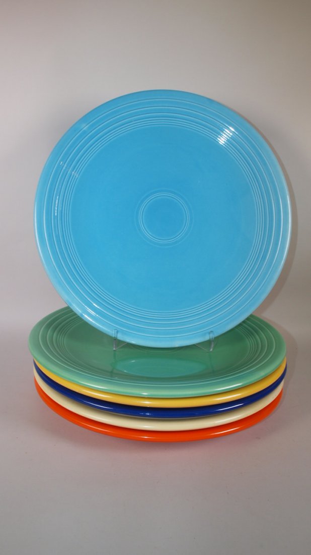 Fiesta 15" chop plate group:  all 6 original colors (1 of 1)