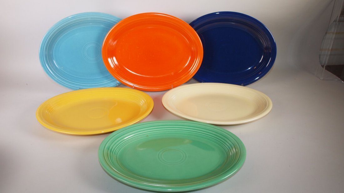 Fiesta platter group:  all 6 original colors (1 of 1)