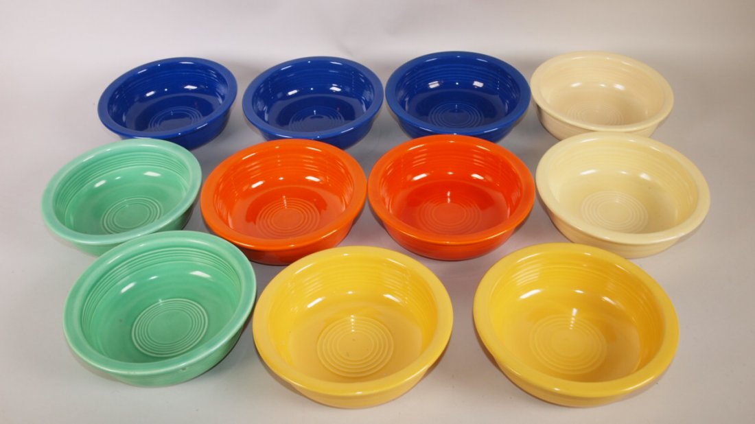 Fiesta 5 1/2 fruit bowl group:  lot of 11 assorted (1 of 1)