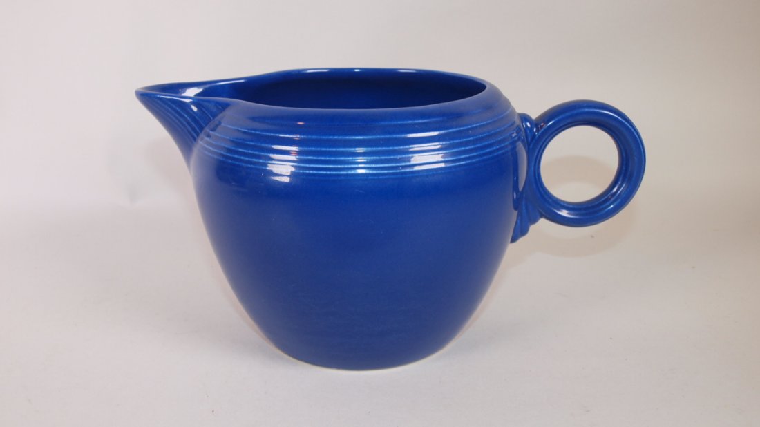 Fiesta two pint jug, cobalt (1 of 1)