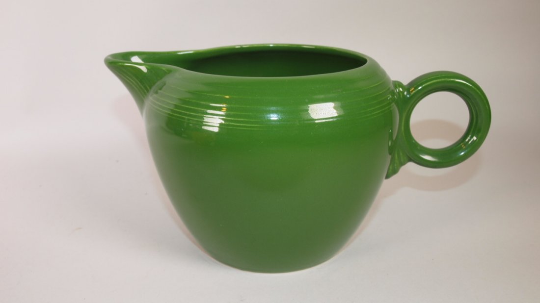 Fiesta two pint jug, dark green (1 of 1)