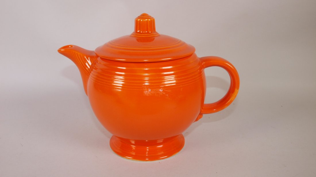 Fiesta Medium teapot, red (1 of 1)