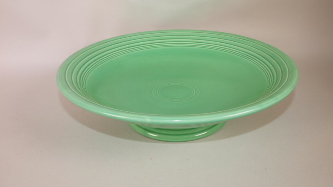 Fiesta 12" compote, green (1 of 1)
