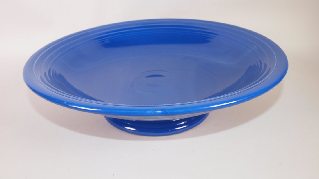 Fiesta 12" compote, cobalt (1 of 1)