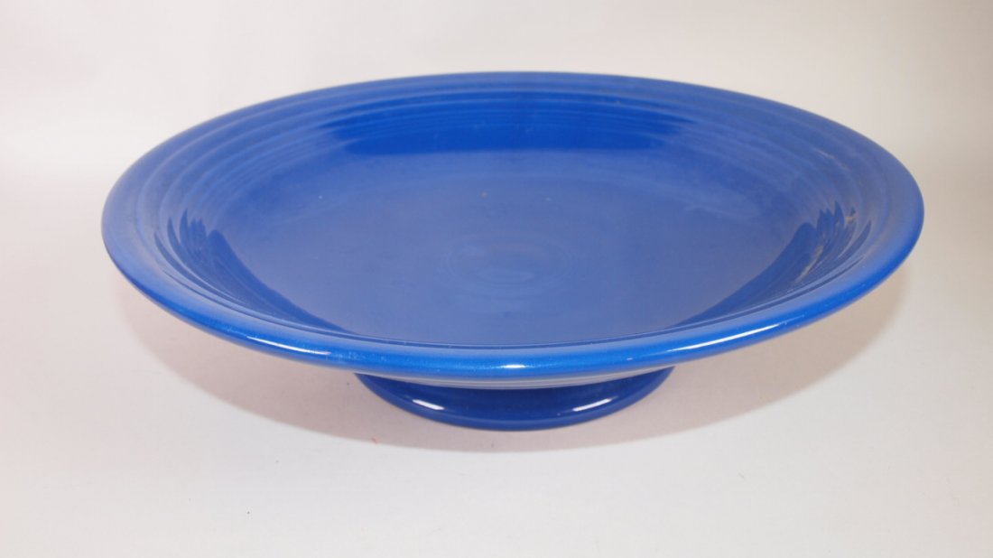Fiesta 12" compote, cobalt (1 of 1)