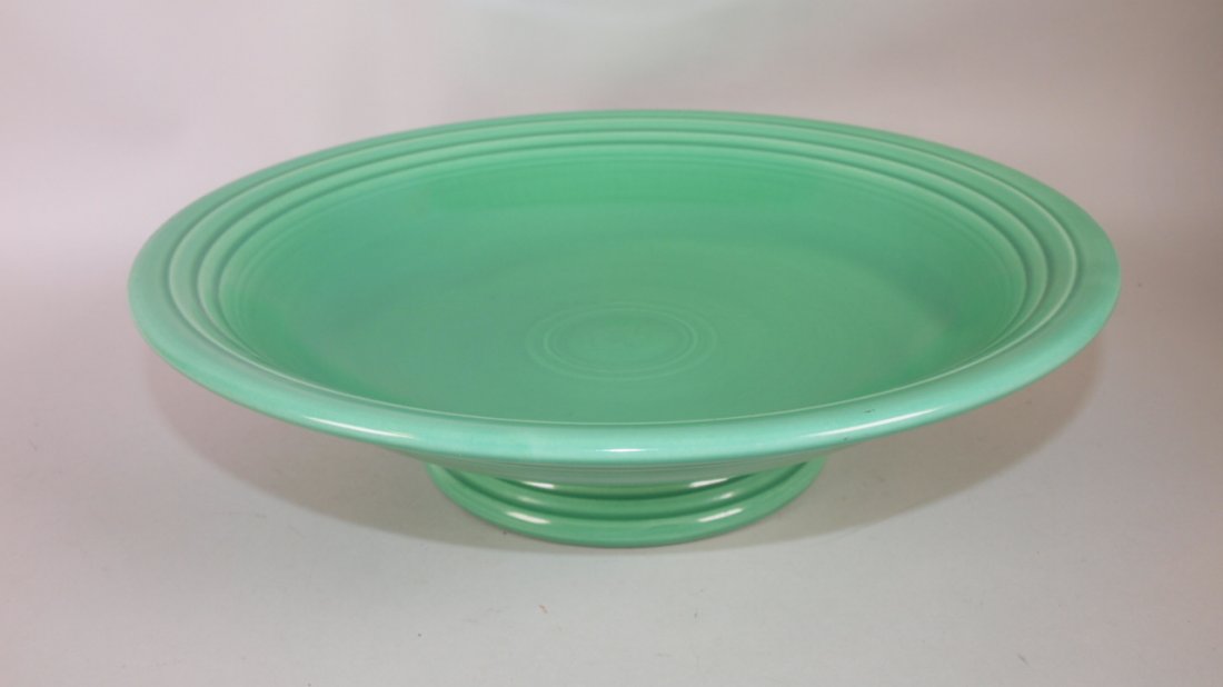 Fiesta 12" compote, green (1 of 1)