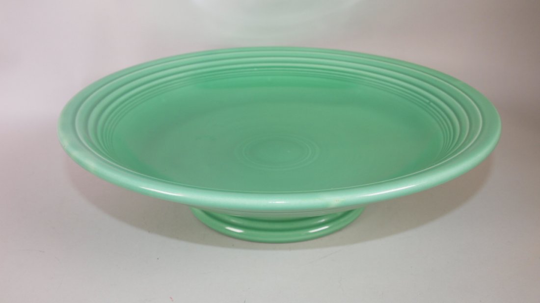 Fiesta 12" compote, green (1 of 1)