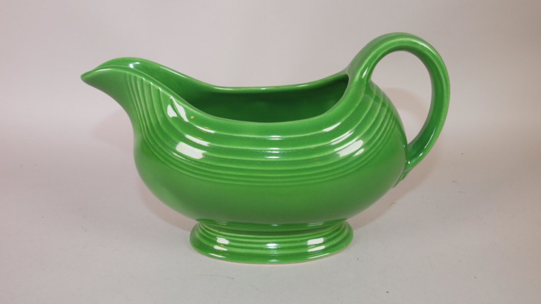 Fiesta sauce boat, medium green (1 of 1)
