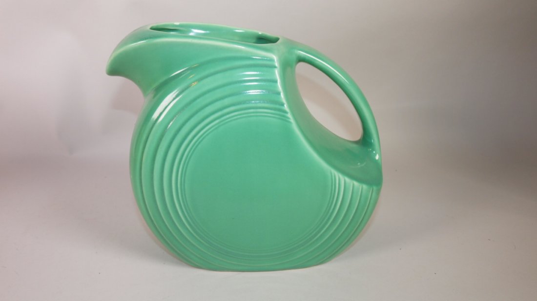 Fiesta disk water pitcher, green (1 of 1)