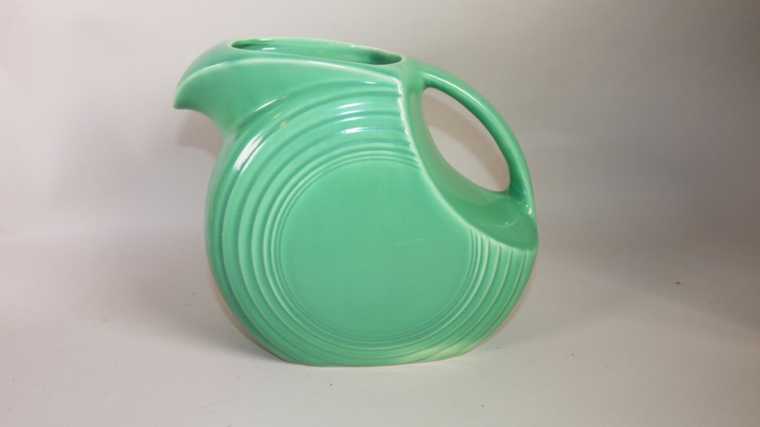 Fiesta disk water pitcher, green (1 of 1)