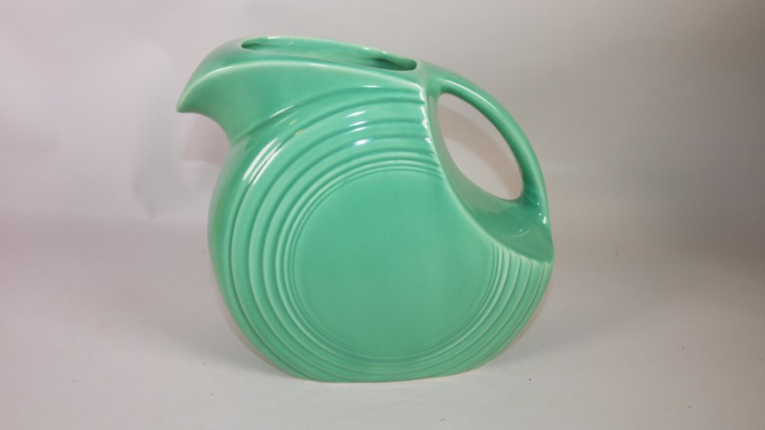 Fiesta disk water pitcher, green (1 of 1)