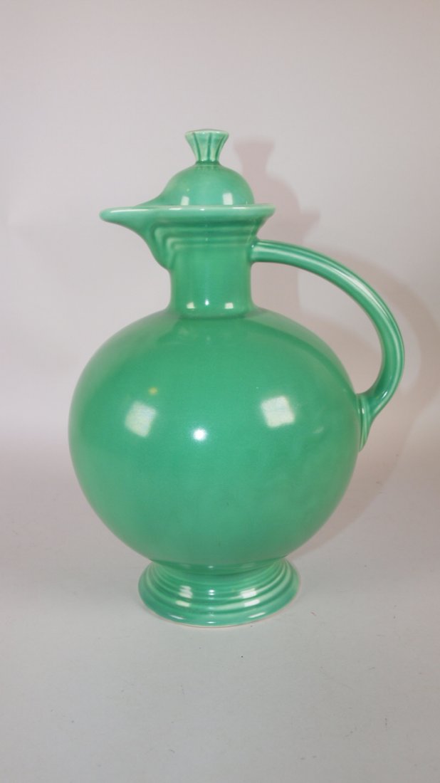Fiesta water carafe, green (1 of 1)
