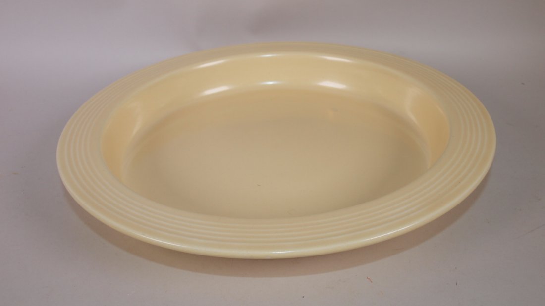 Fiesta relish tray, base only, ivory (1 of 1)