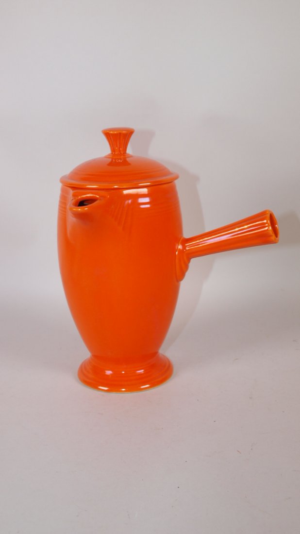 Fiesta Demitasse pot, red: Fiesta Demitasse pot, red