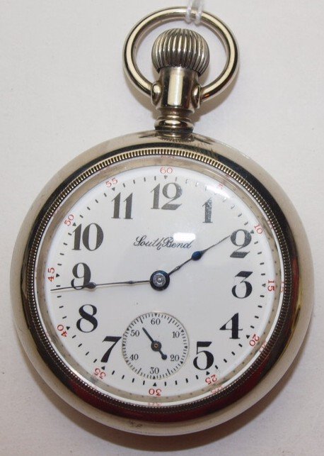 South Bend 333, 15j, 18s, o.f. pocket watch (1 of 1)