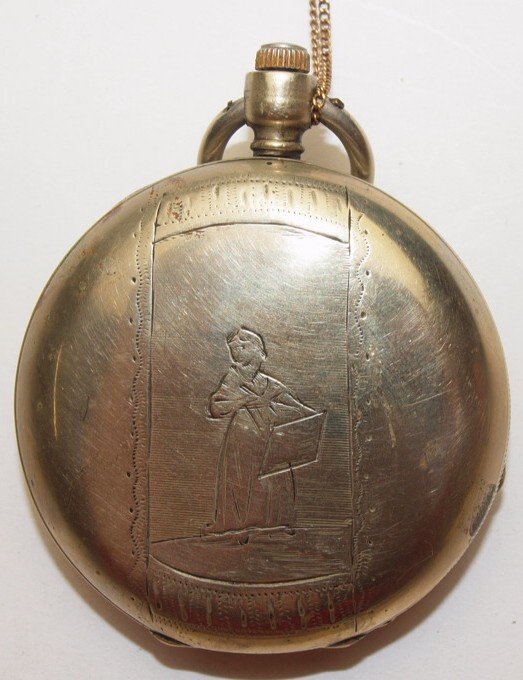 M.T. Tobias Liverpool sterling silver hunters case 16s (1 of 2)