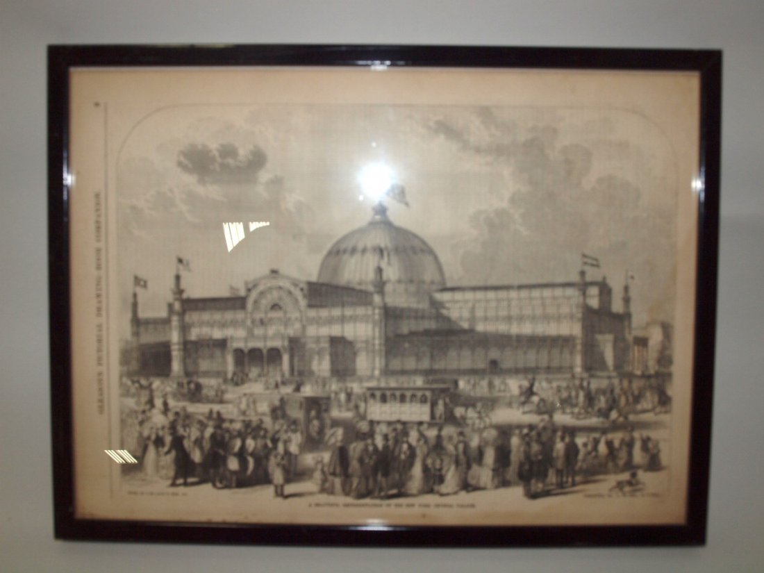 Engraving of the New York Crystal Palace: Engraving of the New York Crystal Palace