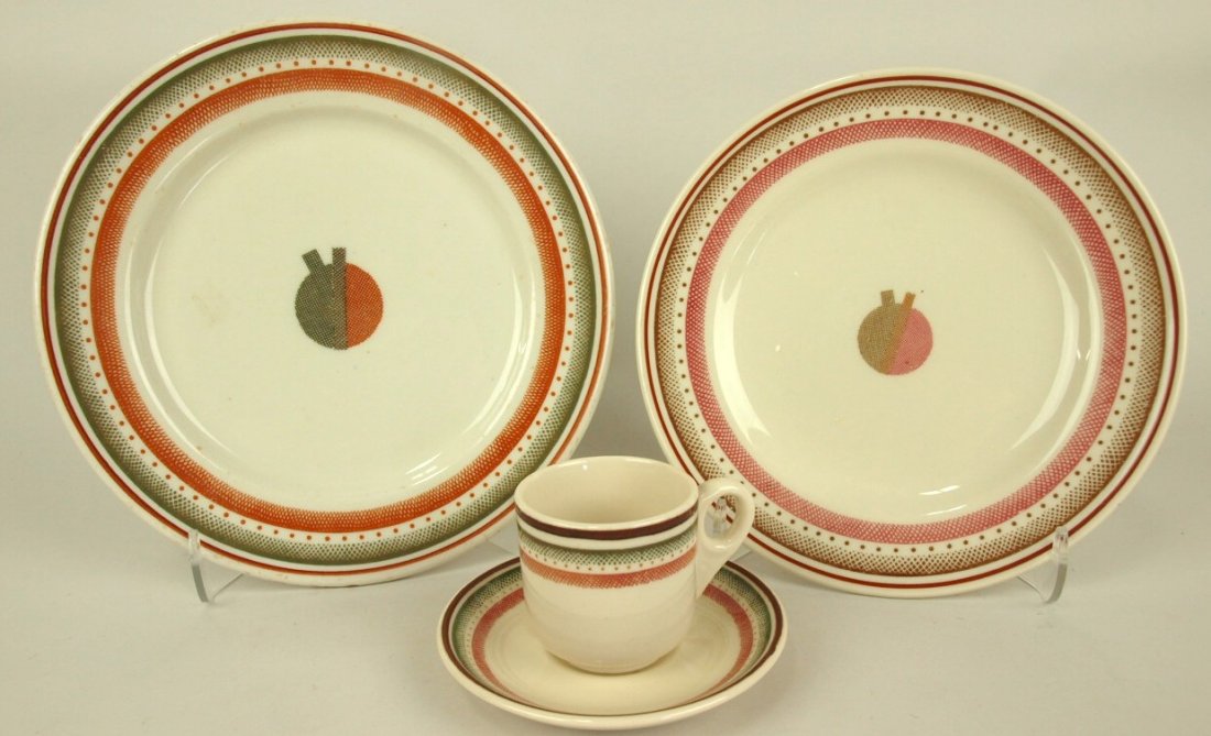 Railroad dining car china, Pennsylvania RR "Broadway": (1 of 1)